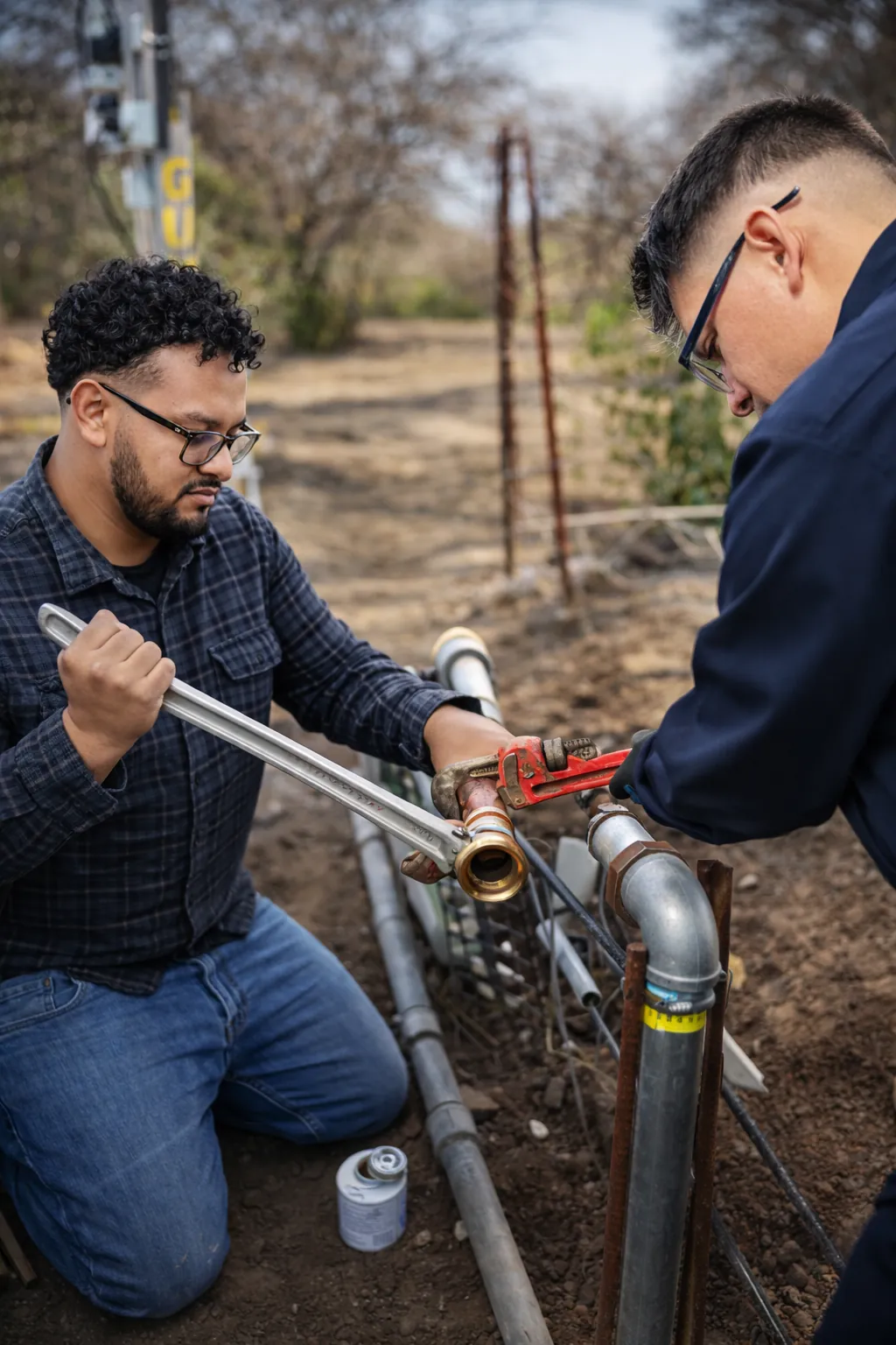 Plumbing service management